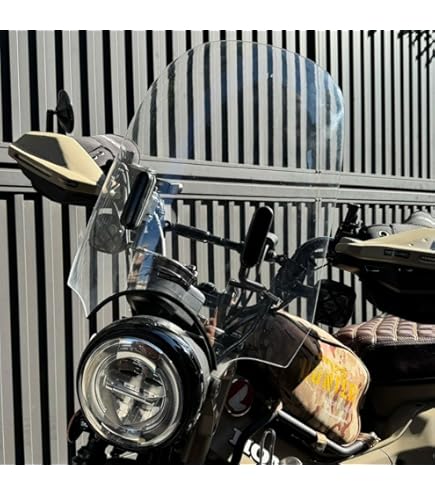 旭風防　ハンターカブ　ct125 スクリーン　ウィンドスクリーン 旭風防 旭精器 af ホンダ ハンターカブ125 CT125専用 CT-12-B